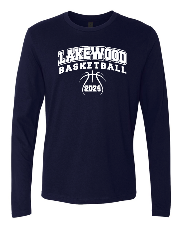 Lakewood Basketball- Unisex Adult Long Sleeve T-Shirt