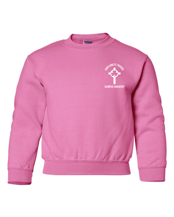 St. Patrick Campus Ministry- Youth Crewneck Sweatshirt