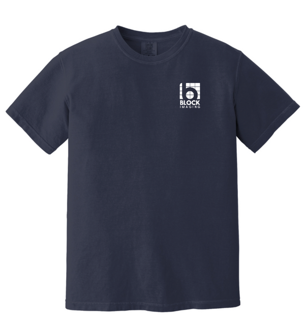 Block Imaging - Embroidered Comfort Colors T-shirt