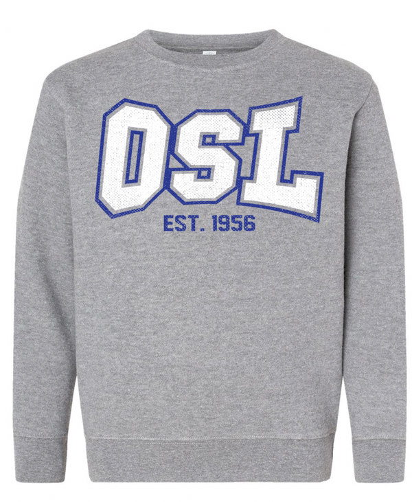 OSL Block Youth Crewneck Sweatshirt