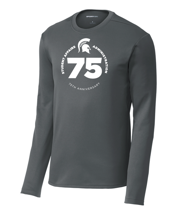 College of Education | Grey Sport Wicking Fleece Pullover Crew