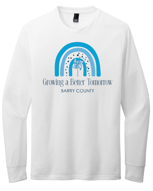 MDHHS Child Abuse Prevention Month - Adult Unisex Long Sleeve T-Shirt