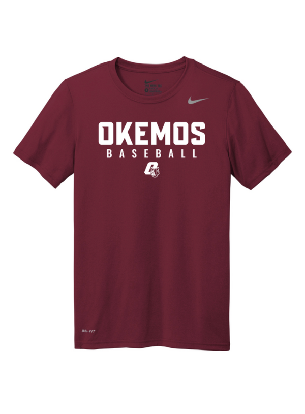 Okemos Baseball - Adult Unisex Nike T-Shirt