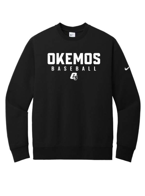 Okemos Baseball Spring Trip - Nike Adult Crewneck