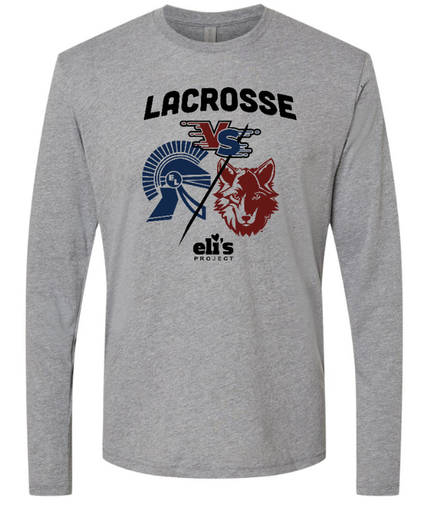 Eli's Project- Mental Health Awareness Lacrosse Game - Adult Unisex Long Sleeve T-Shirt