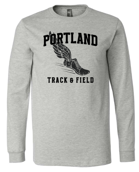 Portland MS Track and Field - Adult Unisex Long Sleeve T-Shirt