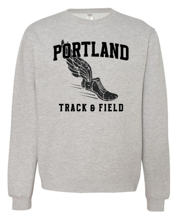 Portland MS Track and Field - Adult Unisex Crewneck Sweatshirt