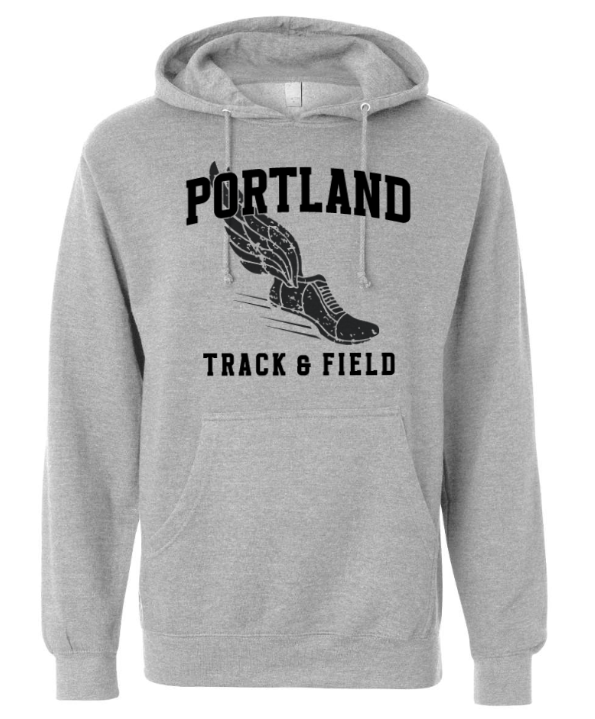 Portland MS Track and Field - Adult Unisex Hooded Sweatshirt