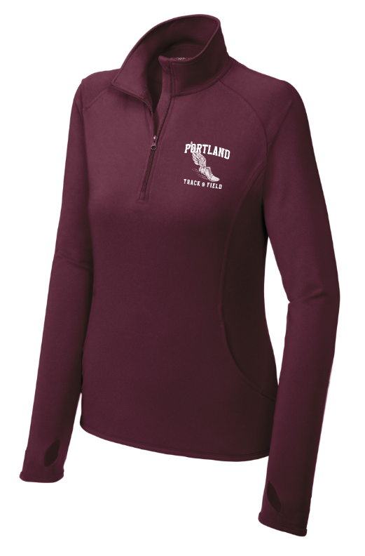 Portland MS Track and Field - Women's 1/4 Zip Pullover