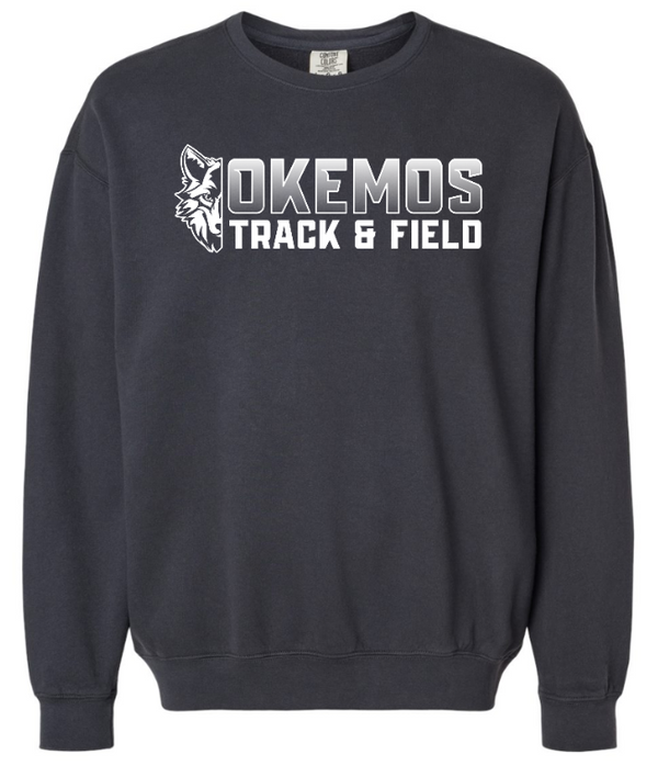 Okemos Track & Field 2024 - Adult Crewneck Sweatshirt