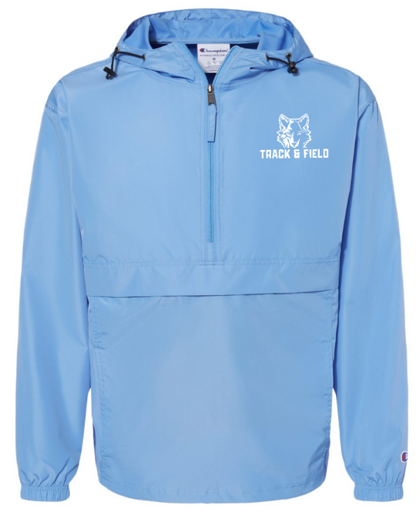 Okemos Track & Field 2024 - Champion Packable 1/4 Zip Jacket