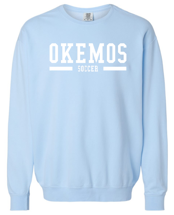 Okemos Girls Soccer 2024 - Unisex Crewneck Sweatshirt
