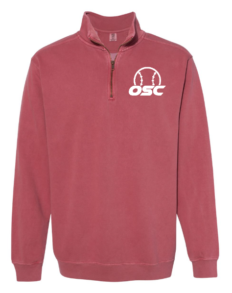 Okemos Softball Club - Quarter Zip Sweatshirt