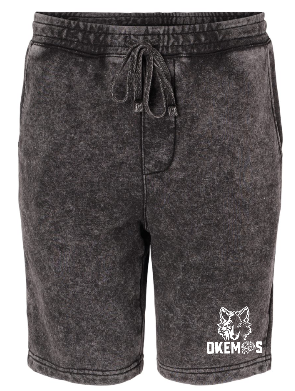 Okemos Clay Target Team 2024 STATES - Unisex Mineral Wash Shorts