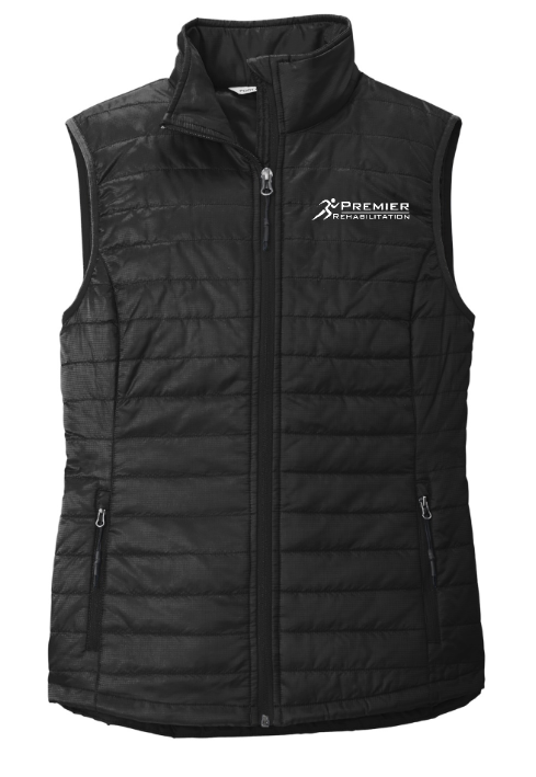 Premier Rehabilitation - Women's Packable Puffy Vest