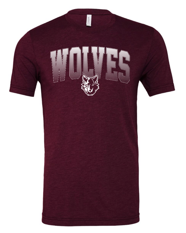 Okemos Wolves - "WOLVES" Gradient Unisex T-Shirt