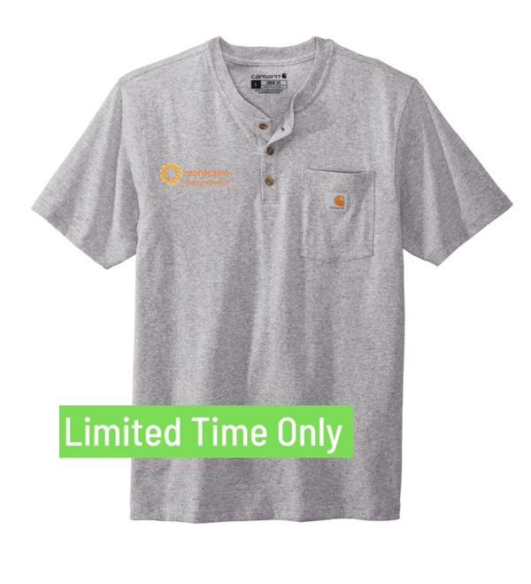 Montcalm Care Network - Carhartt Henley T-shirt