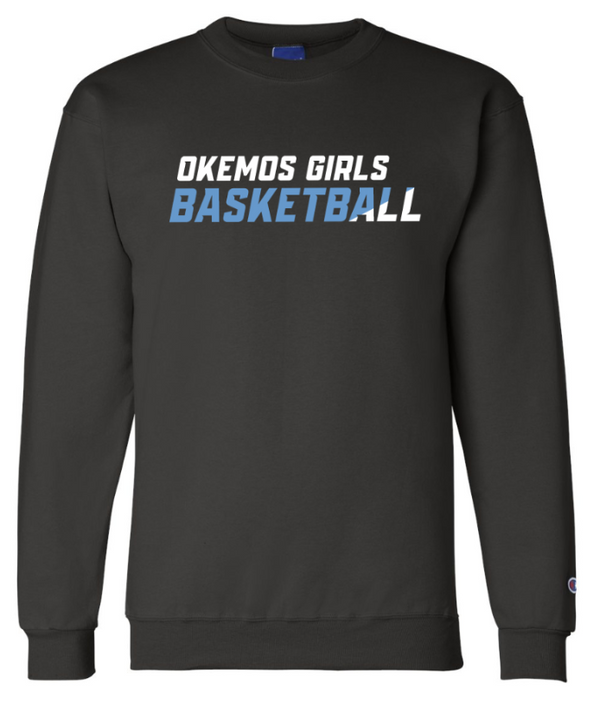 Okemos Girls Basketball 2024 - Adult Unisex Champion Crewneck Sweatshirt