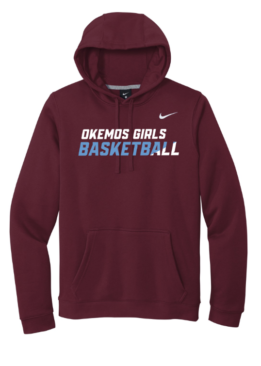 Okemos Girls Basketball 2024 - Adult Nike Hoodie