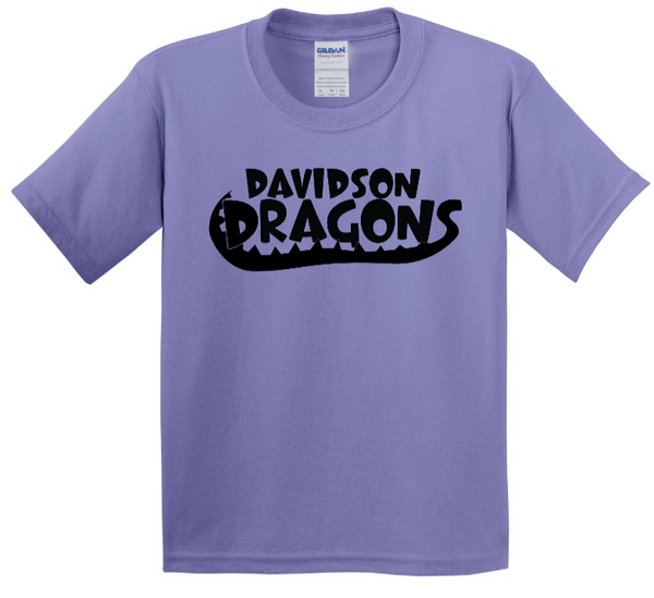 Davidson Elementary Shirts 2024 - Youth Light Purple Shirt