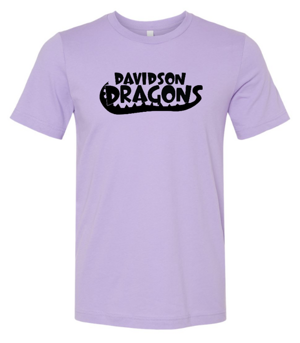 Davidson Elementary Shirts 2024 - Adult Light Purple T-Shirt