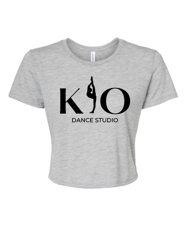 Kick It Out Dance - Women's Cropped Logo T-Shirt