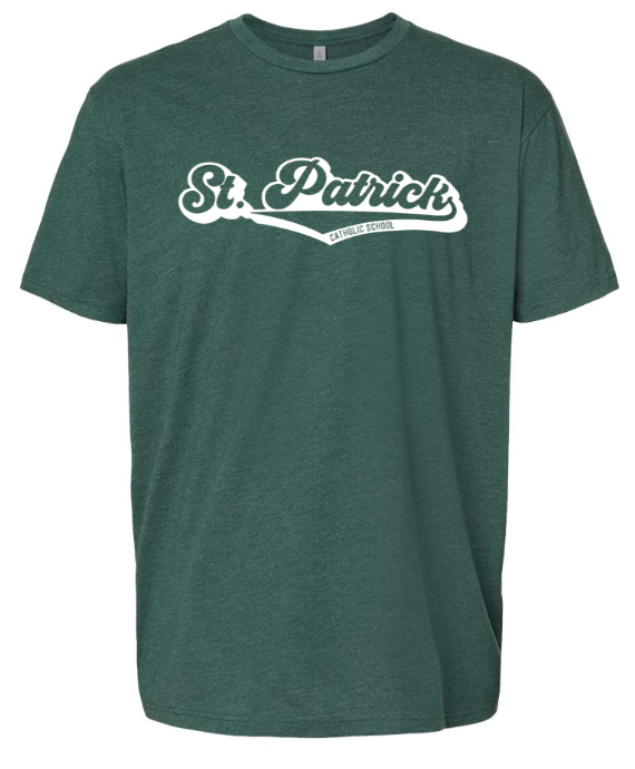 St. Pats Back to School 2024/25 - Adult Green T-Shirt