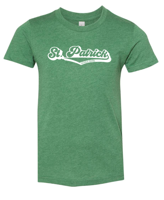 St. Pats Back to School 2024/25 - Youth Green T-Shirt