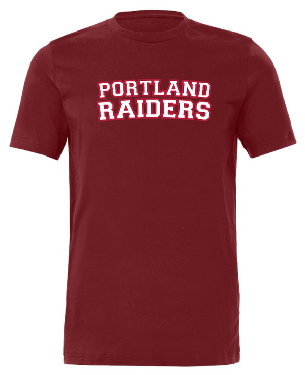 Raider Back to School - Adult Unisex Red T-Shirt