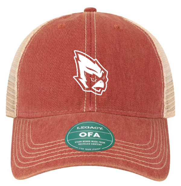 Raider Back to School - Red Trucker Hat