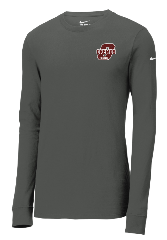 Okemos Boys Tennis 2024 - Adult Nike Long Sleeve Tee