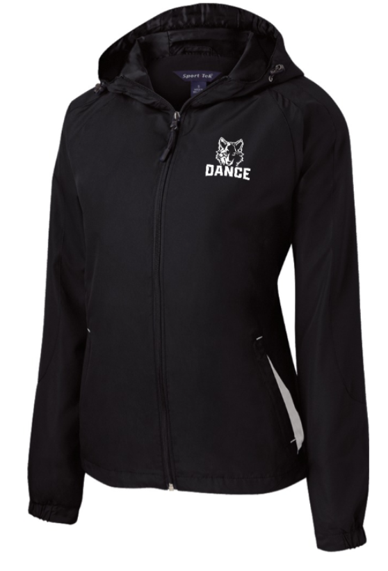 OHS Dance Team - Ladies Colorblock Hooded Jacket