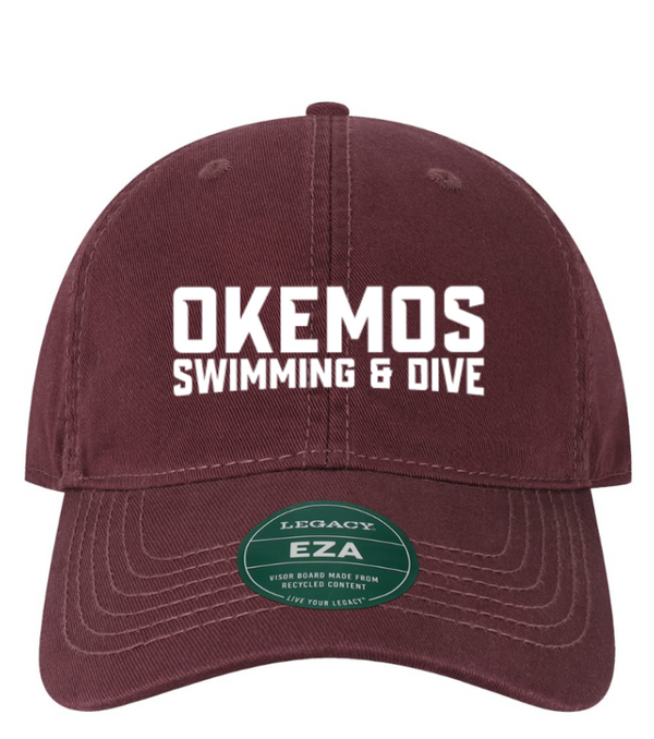 Okemos Swim & Dive - Relaxed Twill Dad Hat