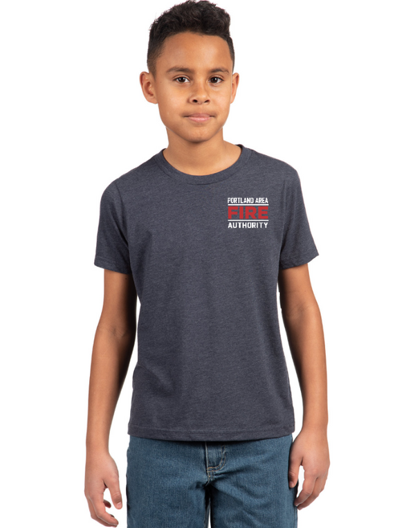 Portland Fire Dept - Youth T-Shirt Navy