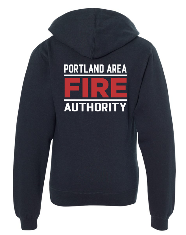 Portland Fire Dept - Youth Midweight Hooded Sweatshirt