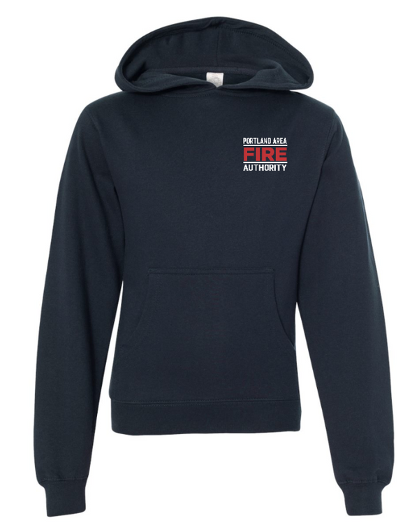 Portland Fire Dept - Youth Midweight Hooded Sweatshirt