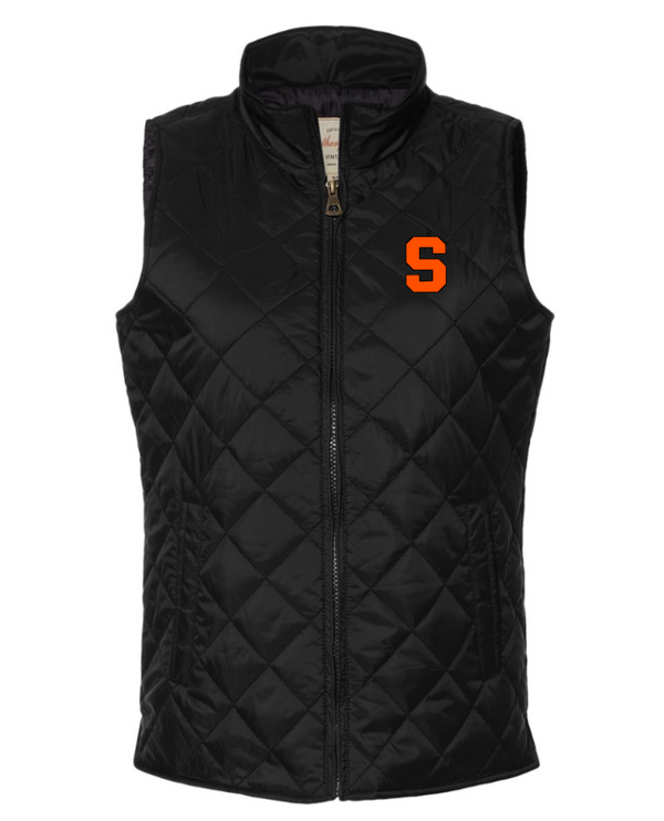 Stockbridge Staff Apparel - Women's Diamond Quilted Vest