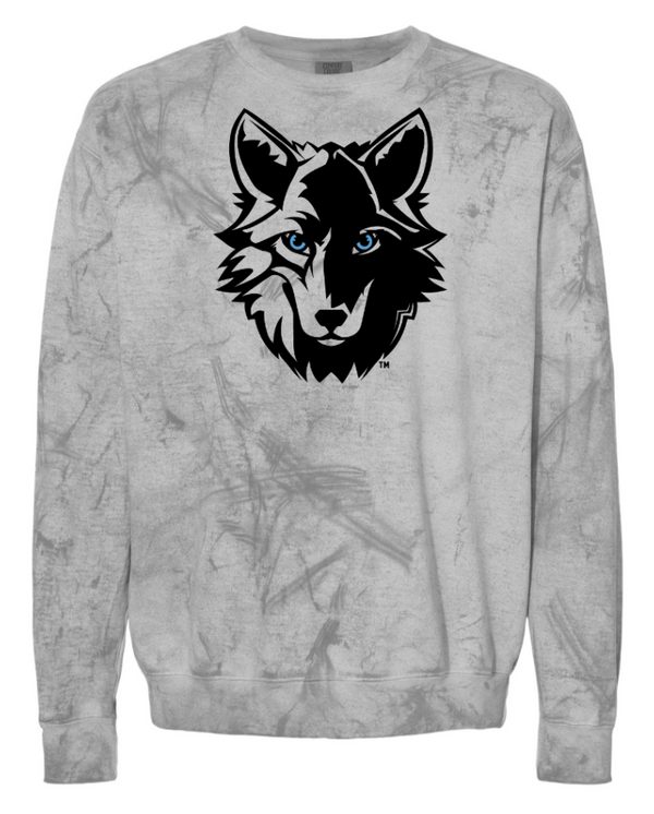 Okemos Wolves- Wolf Colorblast Unisex Adult Crewneck