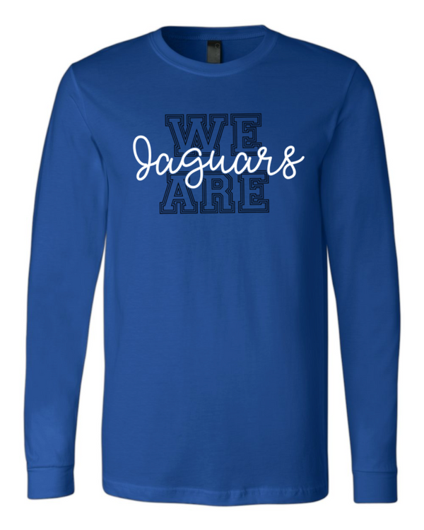 Jefferson Elementary - Adult Unisex Long Sleeve T-Shirt (We Are Jaguars)