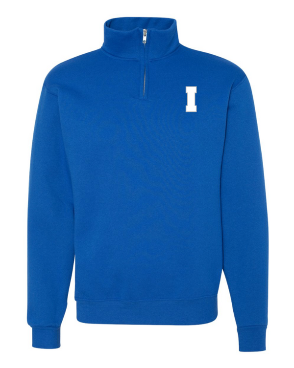 Jefferson Elementary - Adult Unisex 1/4 Zip Sweatshirt