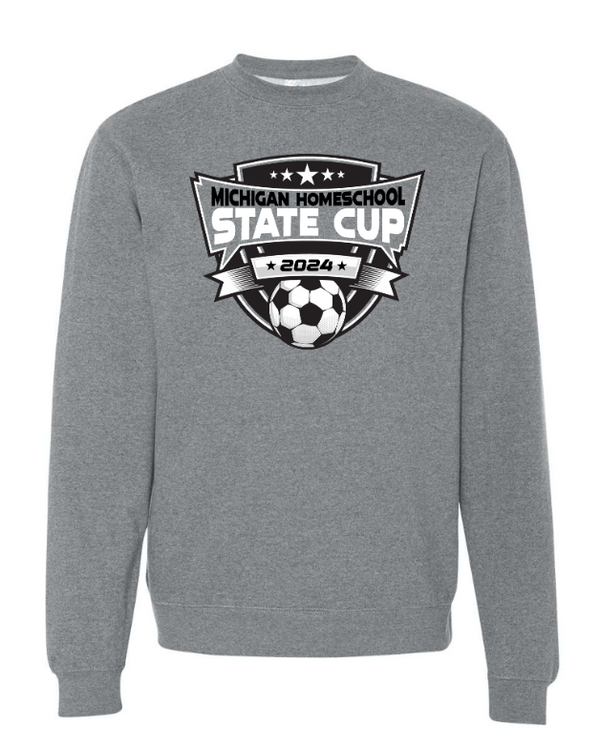 Michigan Homeschool State Cup 2024 - Midweight Crewneck Sweatshirt