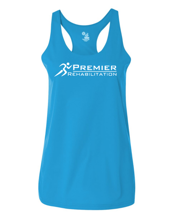 Premier Rehabilitation - Women's Tank Top (Graphite - Electric Blue - Purple)