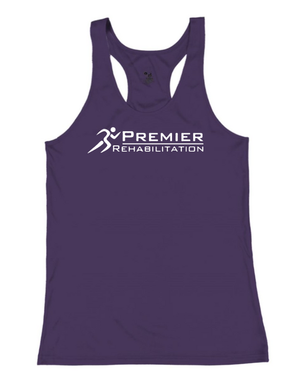 Premier Rehabilitation - Women's Tank Top (Graphite - Electric Blue - Purple)