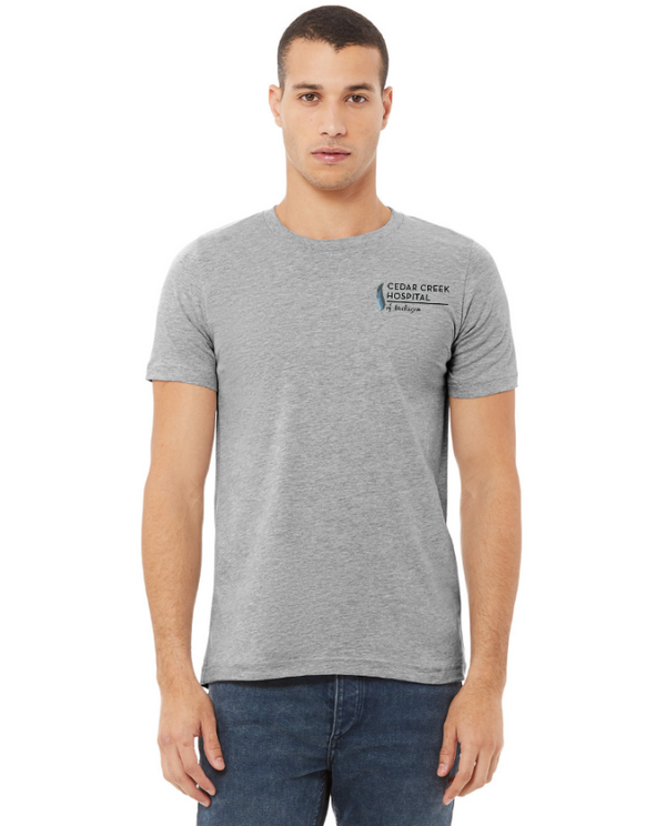 Cedar Creek Hospital - Unisex T-Shirt (Black / Navy / Grey)