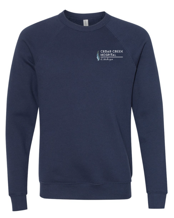 Cedar Creek Hospital - Embroidered Crewneck Sweatshirt **NEW STYLE**