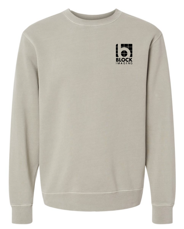 Block Imaging - Embroidered Block Imaging Logo Midweight Crewneck Sweatshirt (Multiple Color Options)