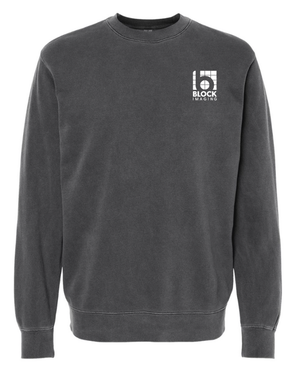 Block Imaging - Embroidered Block Imaging Logo Midweight Crewneck Sweatshirt (Multiple Color Options)