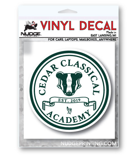 Cedar Classical Academy - Car Decal