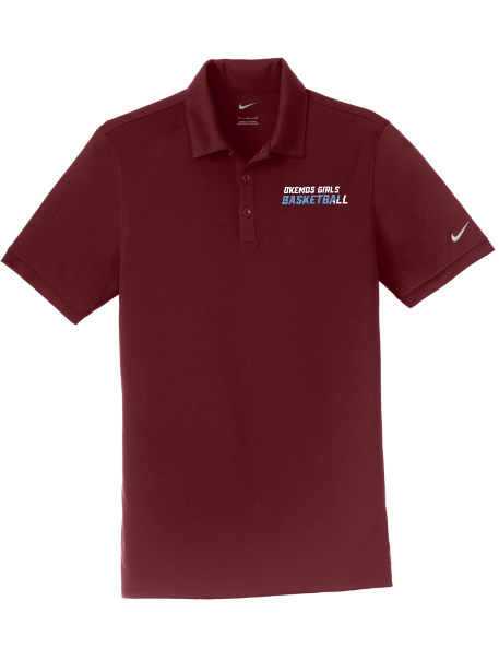 Okemos Girls Basketball 2024 -  Nike Dri-FIT Players Modern Fit Polo