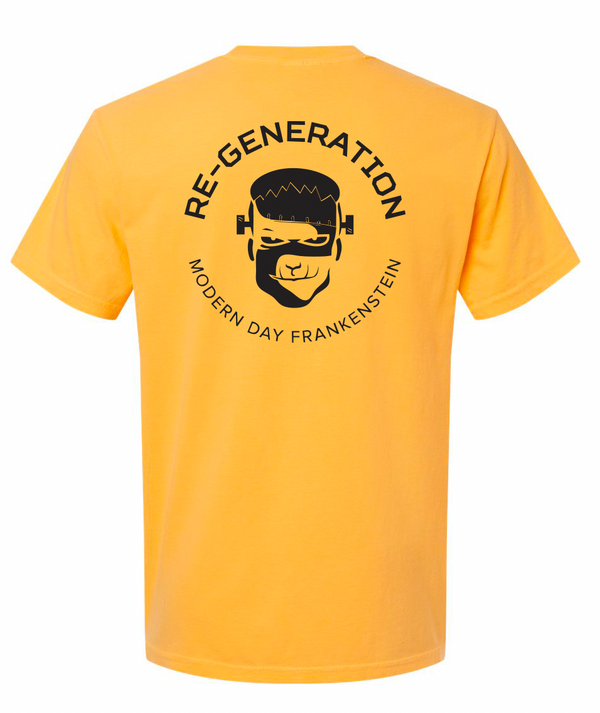 Modern Day Frankenstein - Heavyweight Yellow Tee